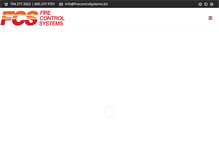 Tablet Screenshot of firecontrolsystems.biz